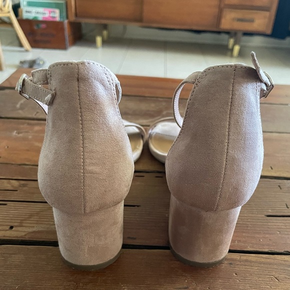 Nude Blush colored Madden NYC heels - Picture 8 of 9